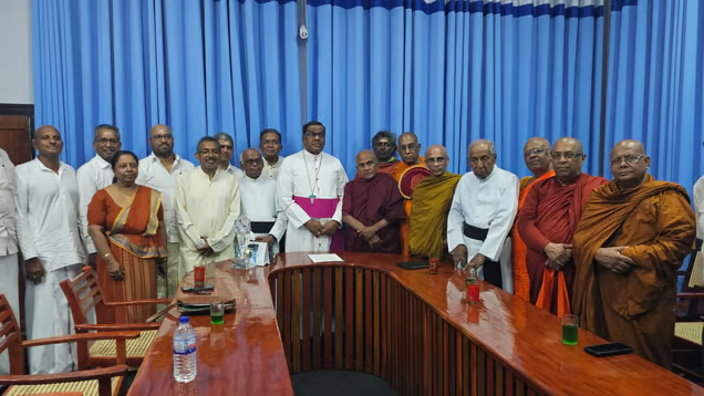 யாழ். ஆயரை சந்தித்த உலகத் தமிழர் பேரவை