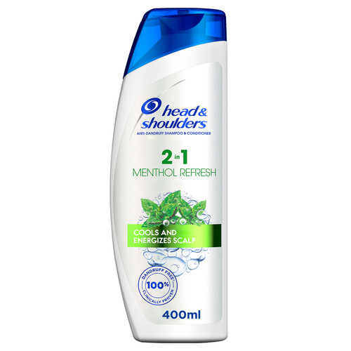Head & Shoulders Refreshing Menthol Shampoo 400ml