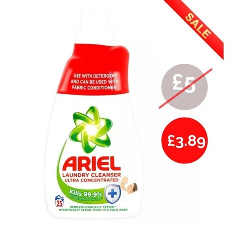 Ariel Laundry Cleanser With Lenor Freshness 1000ml