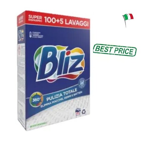 Bliz Classic Laundry Powder 100 + 5 Measuring Cups