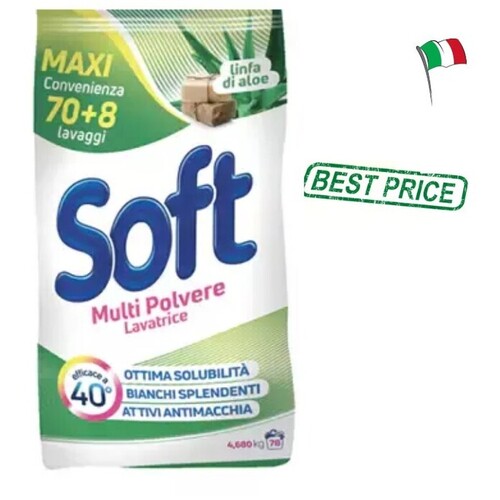 Soft Refill Bag 78 Measuring Cups Aloe Vera Juice Kg 3.90