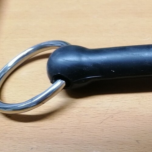 Rubber Loose Ring Snaffle (Small)