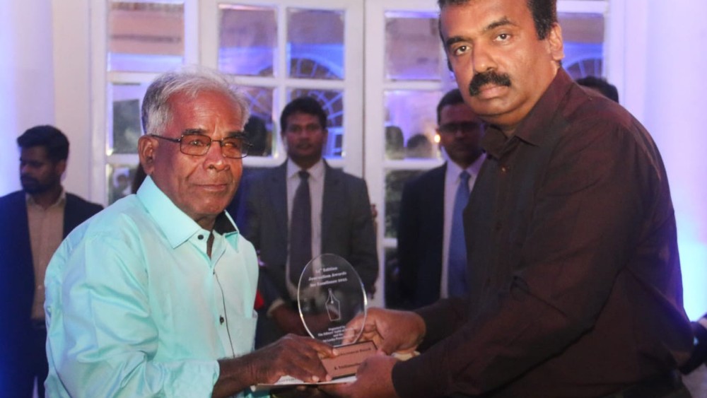 சின்னத்துரை தில்லைநாதனுக்கு ‘வாழ்நாள் சாதனையாளர் விருது’ 