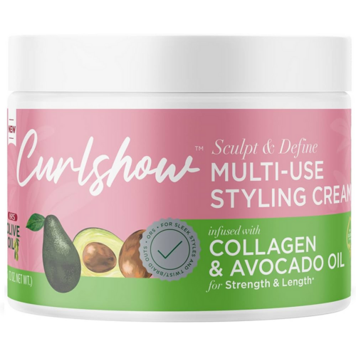 ORS Olive Olive Curlshow sculpt & define Multi-use styling cream with collagen & avocado oil 340g