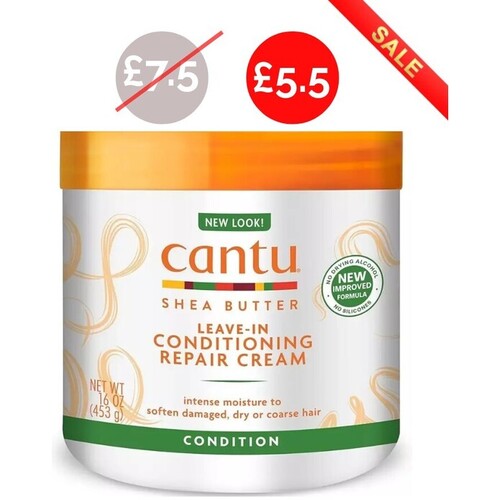 ‎Cantu Shea Butter Leave-in Conditioning Repair Cream 453g/16Oz