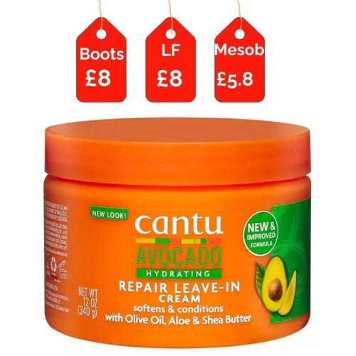 Cantu Avocado Leave-In Conditioning Repair Cream 340g/12oz