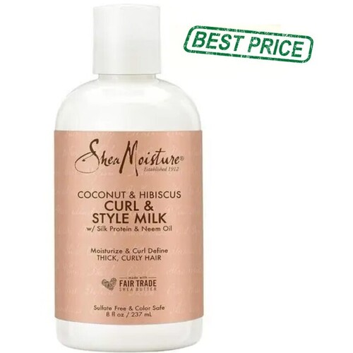 Shea Moisture Coconut and Hibiscus Conditioning Curl/Style Milk 237 ml