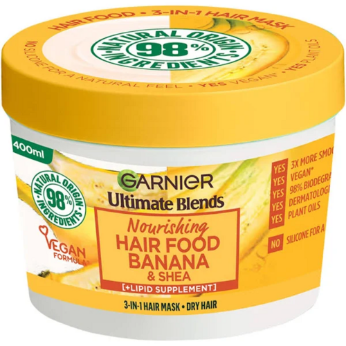 Garnier Ultimate Blends Hair Food Banana Hair Mask 390ml