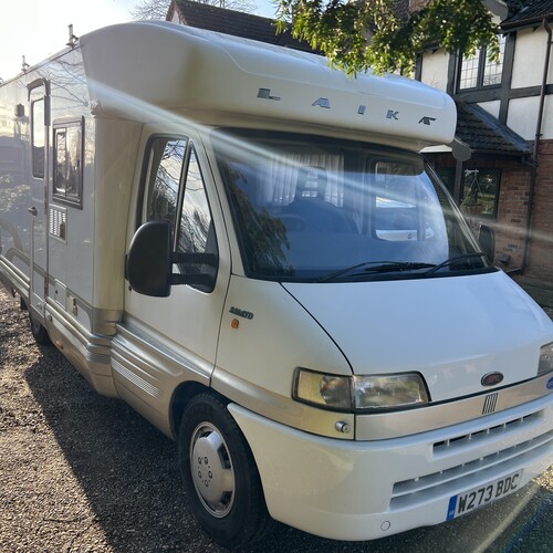 Laika Ecovip Motorhome Fixed Bed 4 Berth Fiat Ducato 2.8TDi