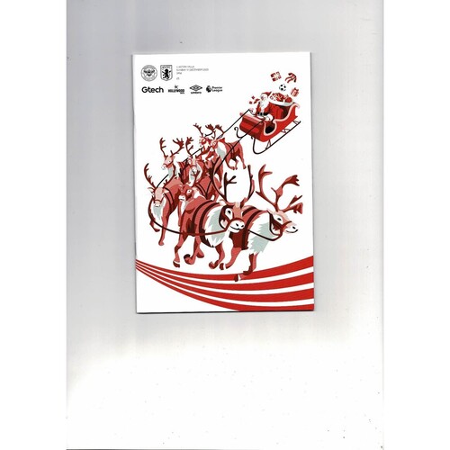 2023/24 Brentford v Aston Villa Football Programme