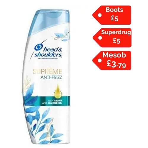 HEAD&SHOULDERS COND SUPRÊME Anti frizz 400ml