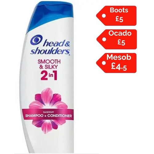 Head & Shoulders - Smooth And Silky 2in1  400ml