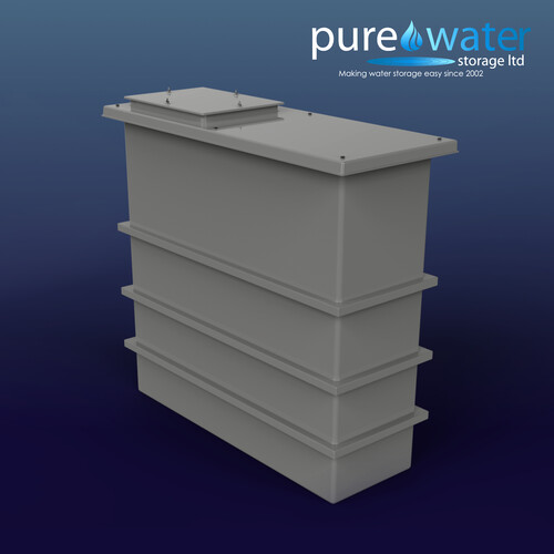 PW1125.UN 1125 Litre One Piece Un-insulated Tank