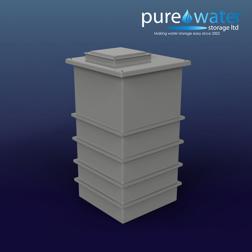 PW2001.UN 2000 Litre One Piece Un-insulated Tank