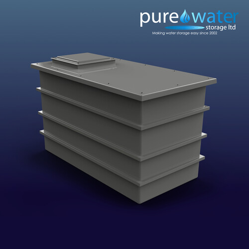 PW2501.UN 2501 Litre One Piece Un-insulated Tank