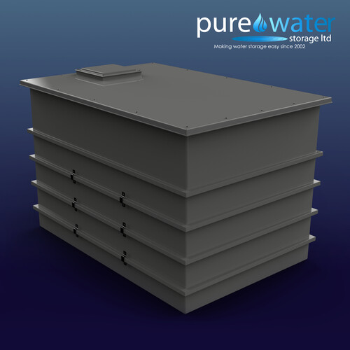 PW12000.UN 12000 Litre One Piece Un-insulated Tank