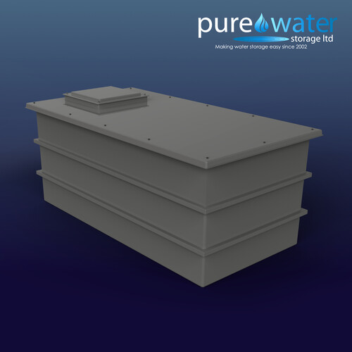 PW3185.UN 3185 Litre One Piece Un-insulated Tank