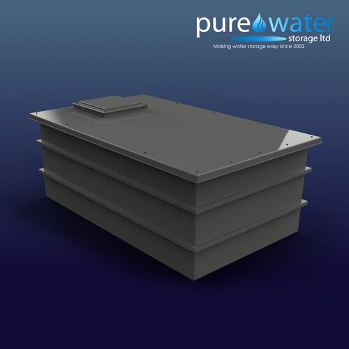 PW3750.UN 3750 Litre One Piece Un-insulated Tank