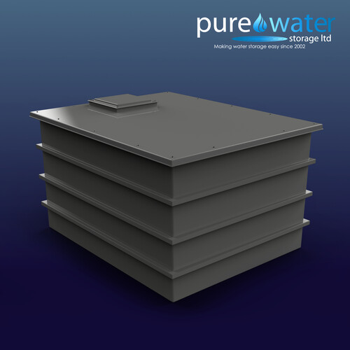 PW7500.UN 7500 Litre One Piece Un-insulated Tank