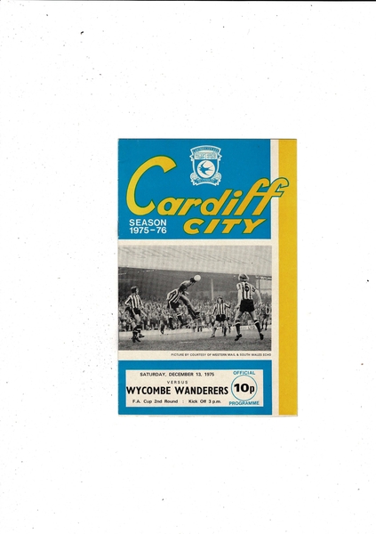 More Football Programmes listed today