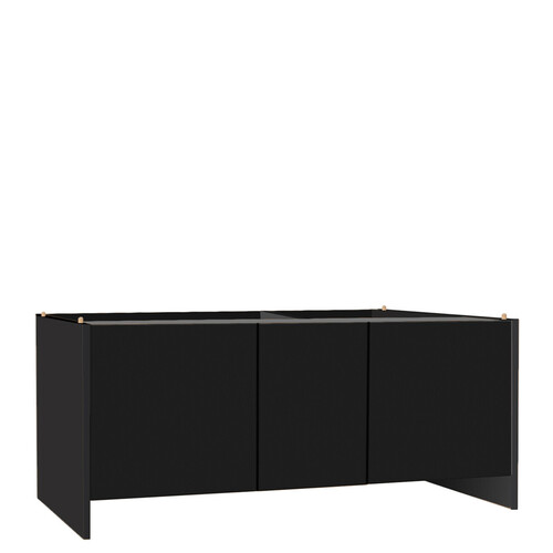 HabiStat Cabinet, L183 x D61 x H61cm, Black