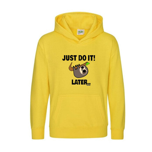 'Just Do It.... Later' Adults Hoodie
