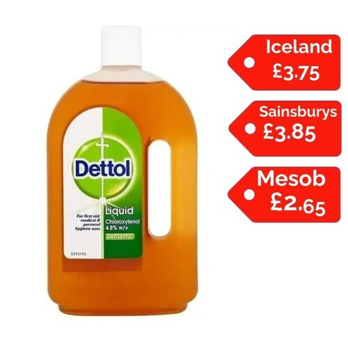 Dettol Antiseptic Disinfectant 750ml