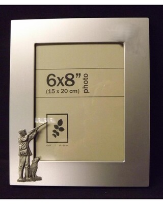 Large single image frame with large shooting embellishment