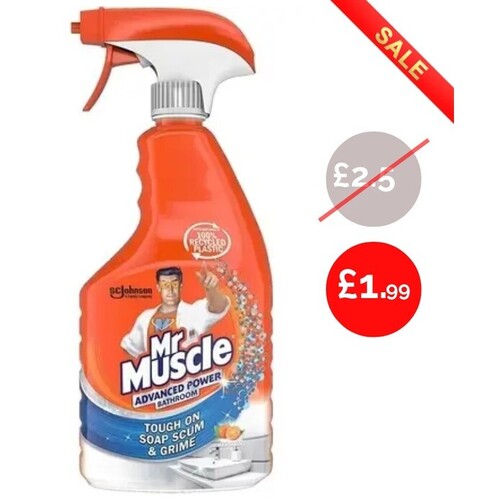 Mr Muscle Advanced Power Bathroom & Toilet 750ml