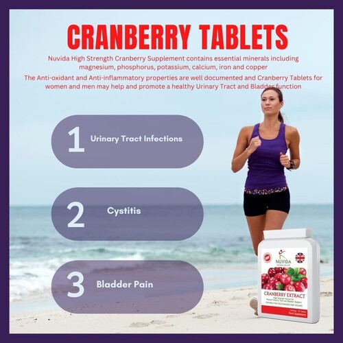 Cranberry Extract 5000mg - 90 Tablets
