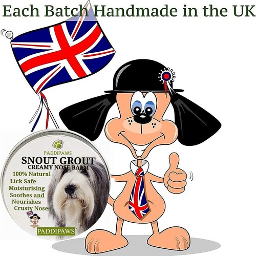 100% Natural Nose and Paw Balm - Snout Grout - Safe Natural Ingredients