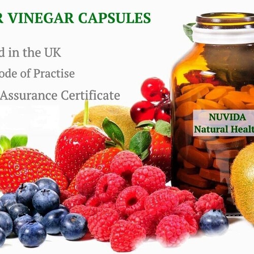 Apple Cider Vinegar 120 500mg Capsules