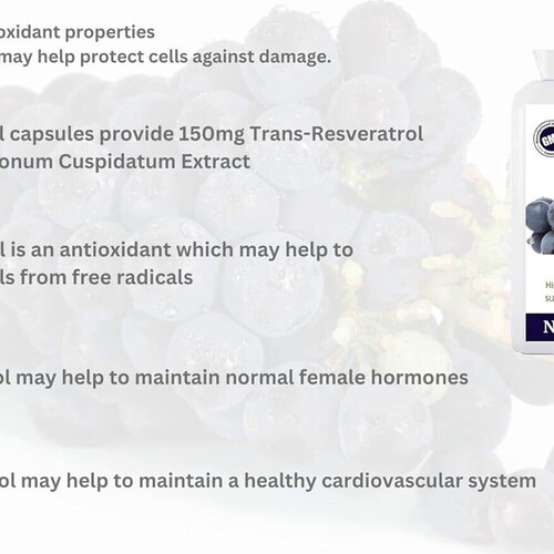 Resveratrol - 90 High Strength Targeted Release Capsules