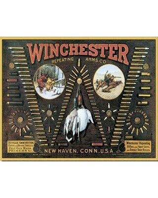 Winchester Repeating Arms Co.Tin Sign