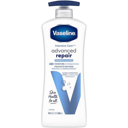 Vaseline Intensive Care Advanced Repair Unscented Healing Moisture Lotion,600ML