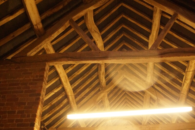 Listed barns near Wolverhampton.