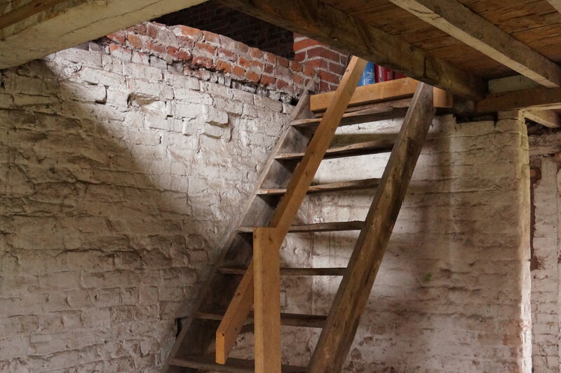 Listed barns near Wolverhampton.
