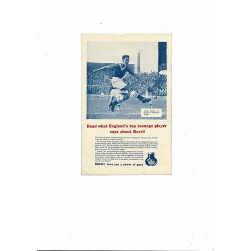 1959 Barnet v Crook Town Amateur Cup Final Football Programme