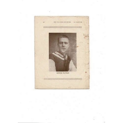 Aston Villa Christmas Football Photographic Album 1932