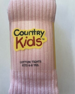 Micromodal Ribbed Tights - PINK