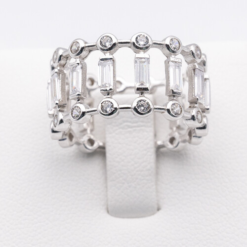 Bohemian style 925 sterling silver ring