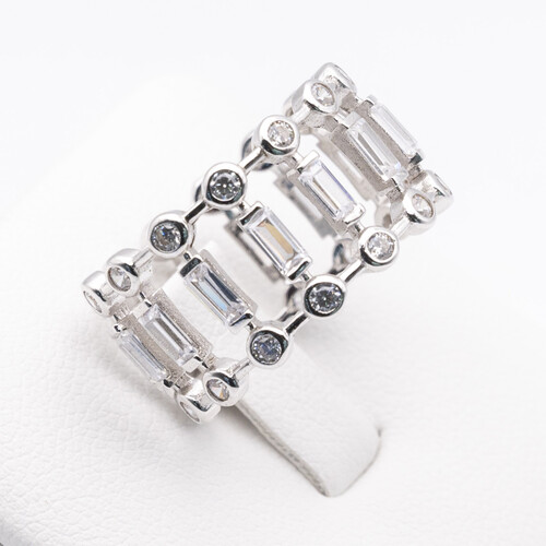 Bohemian style 925 sterling silver ring