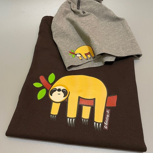 'Orange Sloth' Adults Tee