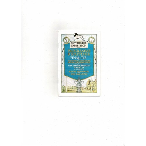 2000 Aston Villa v Chelsea FA Cup Final Programme, Reprint 1923 Final & Pennant