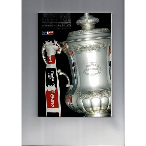 2009 Chelsea v Everton FA Cup Final Football Programme
