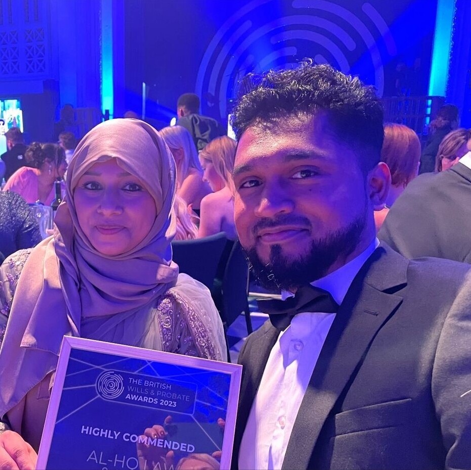 Highly Commended at the British Wills & Probate Awards 2023