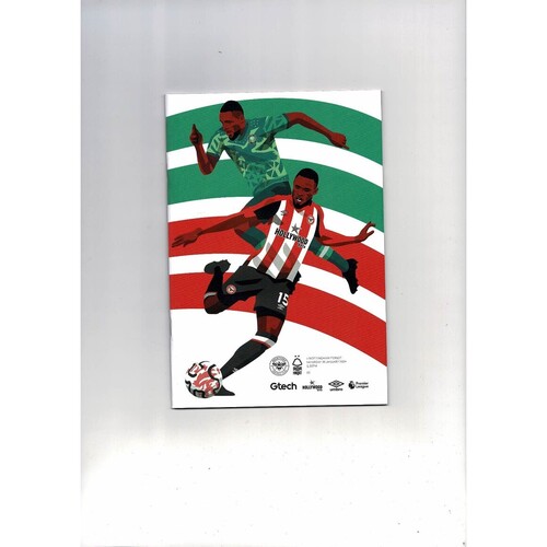 2023/24 Brentford v Nottingham Forest Football Programme