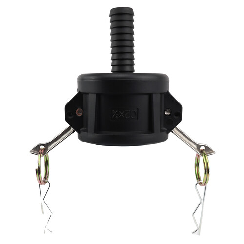 2" Camlock Coupler x 0.75 inch Hose Tail