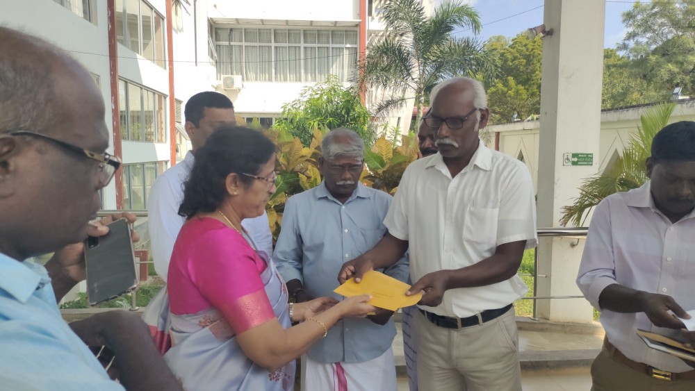 கமக்காரர் அமைப்புக்களின் சம்மேளனம் ஜனாதிபதிக்கு மகஜர்