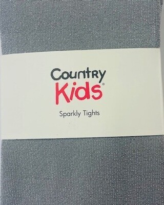 Sparkly Tights - Silver